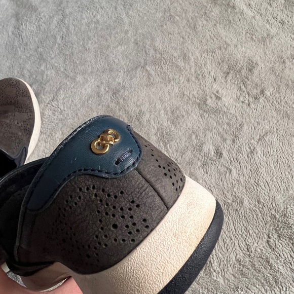 Cole Haan GrandPro Crosscourt Paisley Perforated Slip-On Skater Sneakers GrandOS - Picture 6 of 17